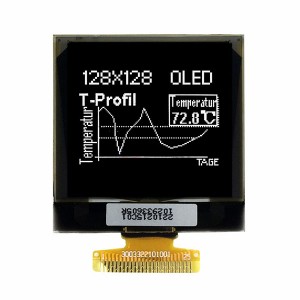 1,5 "128 × 128 Display PMOLED