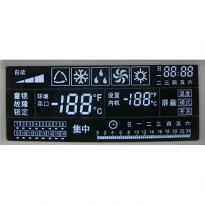 Negativo Display LCD Módulo LCD segmento