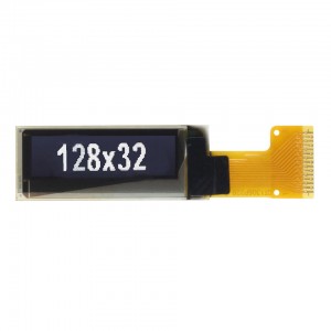 0,91 pouces 128 × 32 OLED I2C OLED SPI SSD1306 monochrome pour appareil portable