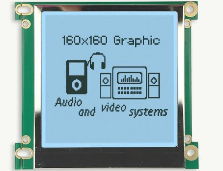 160 × 160 LCD sur mesure pour le système d'alimentation